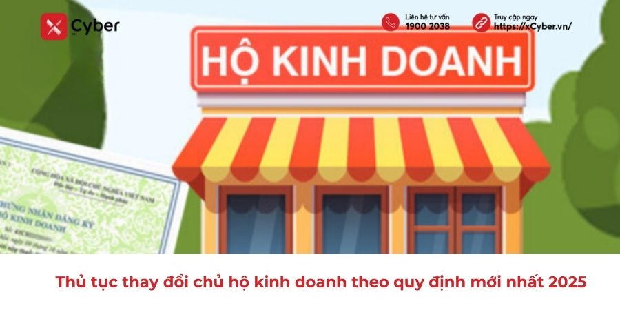 Hướng dẫn thủ tục thay đổi chủ hộ kinh doanh theo quy định mới 1 thủ tục thay đổi chủ hộ kinh doanh