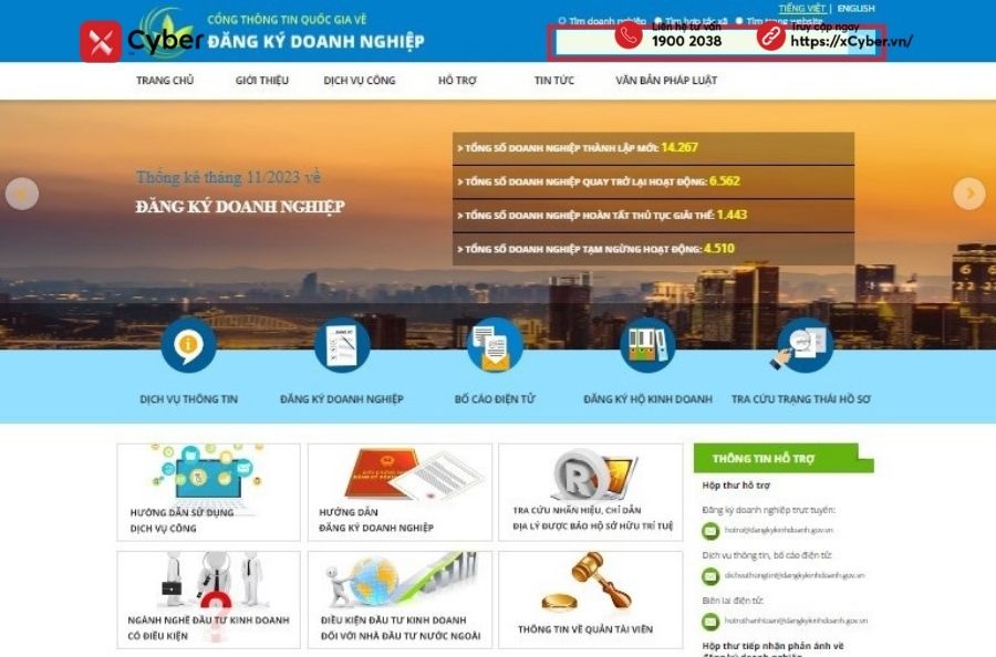 tra cứu giấy phép hộ kinh doanh qua cổng thông tin quốc gia