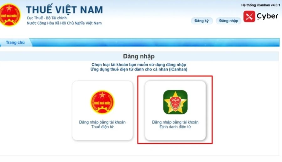 Tra cứu người phụ thuộc trên Thuế điện tử đối với cá nhân
