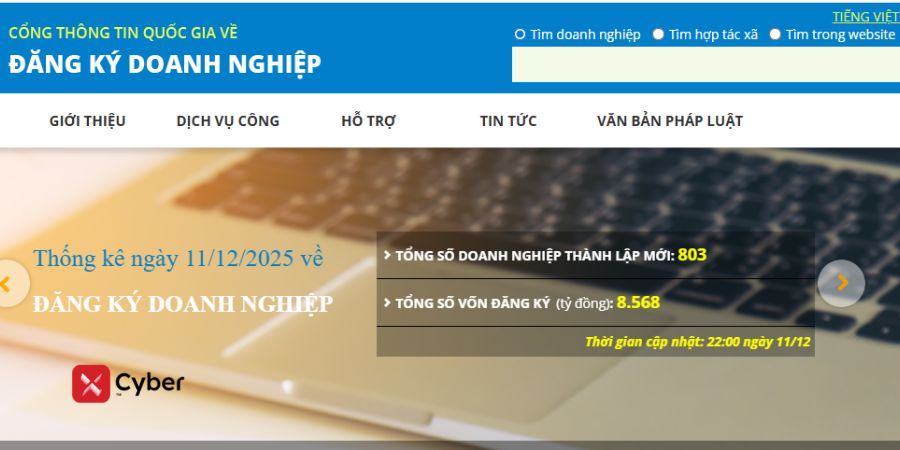 Tra cứu ngành nghề kinh doanh theo mã số thuế