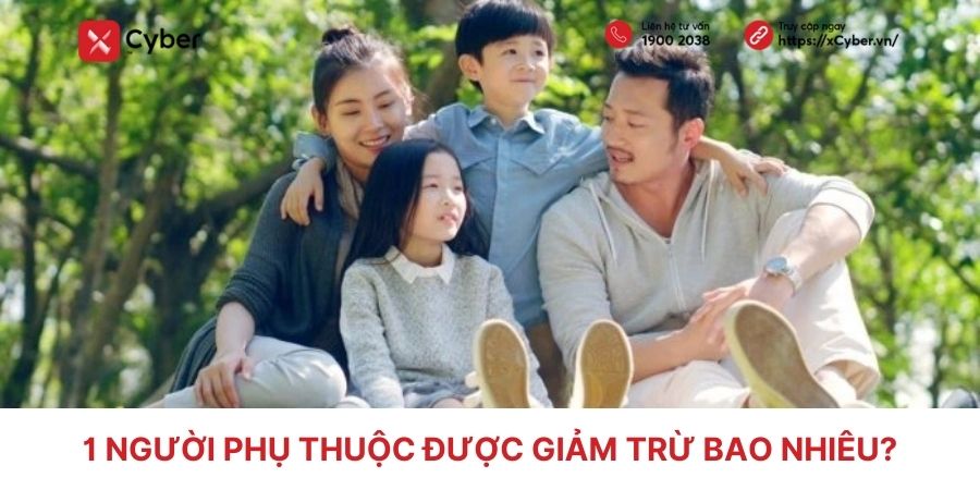 1 người phụ thuộc được giảm trừ bao nhiêu