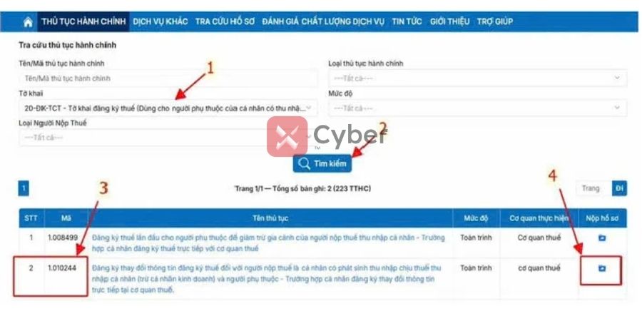 Thủ tục cắt giảm người phụ thuộc online theo quy định mới nhất 2026 12 Cách báo giảm người phụ thuộc trên thuế điện tử
