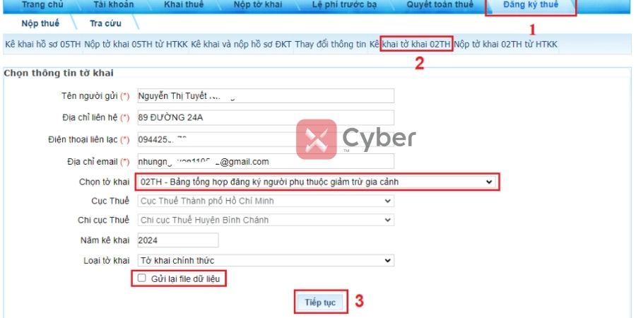 Thủ tục cắt giảm người phụ thuộc online theo quy định mới nhất 2026 2 Cách cắt giảm người phụ thuộc trên Thuế điện tử