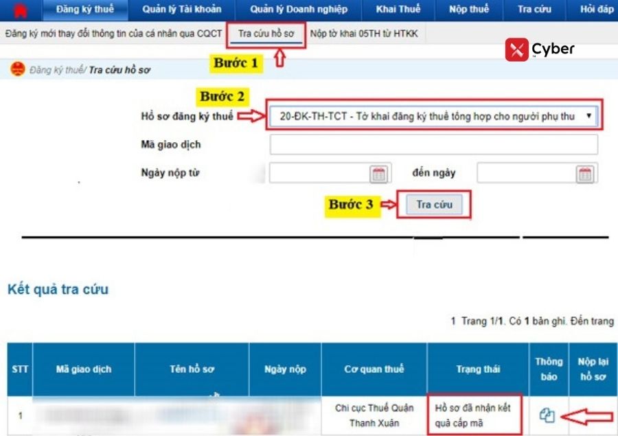 cách đăng ký người phụ thuộc đã có mã số thuế
