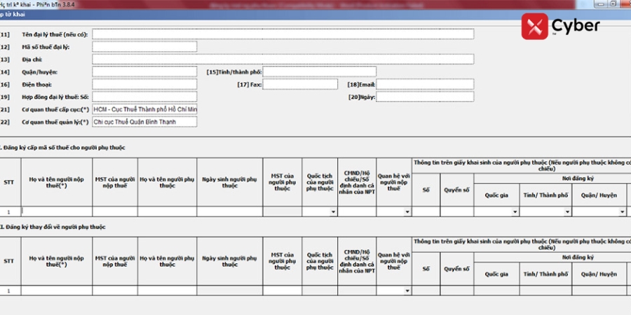 Thủ tục đăng ký mã số thuế cho người phụ thuộc - 2 cách chi tiết từ A-Z 4 đăng ký mã số thuế cho người phụ thuộc online