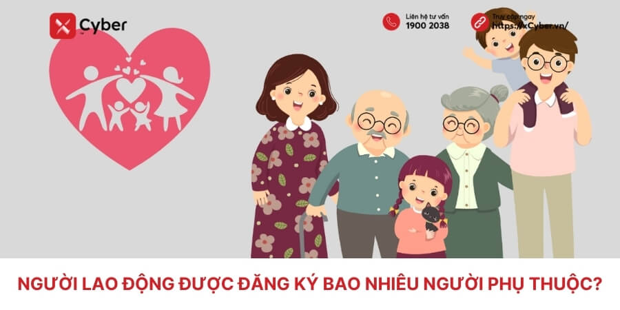 được đăng ký bao nhiêu người phụ thuộc