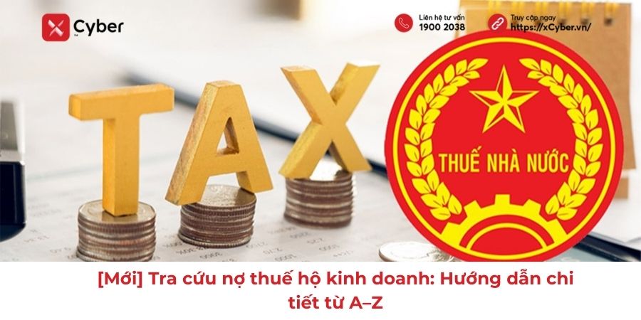 tra cứu nợ thuế hộ kinh doanh