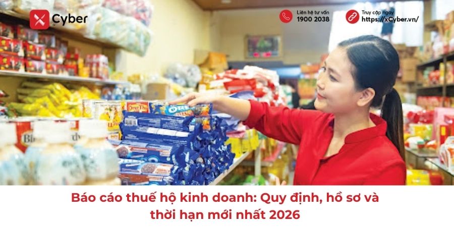 báo cáo thuế hộ kinh doanh