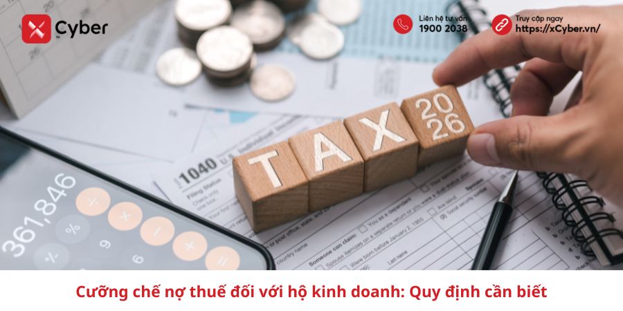 cưỡng chế nợ thuế đối với hộ kinh doanh