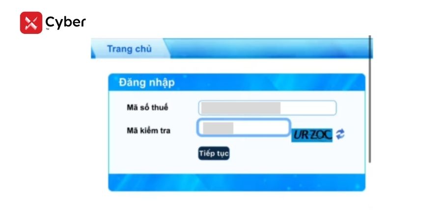 Thủ tục đóng mã số thuế hộ kinh doanh online - Bước 1