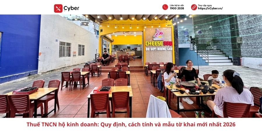 Thuế TNCN hộ kinh doanh: Quy định, cách tính và mẫu tờ khai mới nhất 2026 1 thuế tncn hộ kinh doanh cá thể