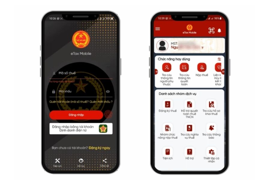 Cách kê khai thuế hộ kinh doanh Quý I.2026 Qua ứng dụng Etax Mobile - Bước 2