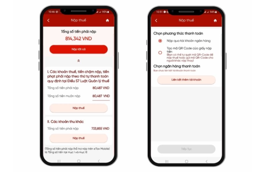 Cách kê khai thuế hộ kinh doanh Quý I.2026 Qua ứng dụng Etax Mobile - Bước 5