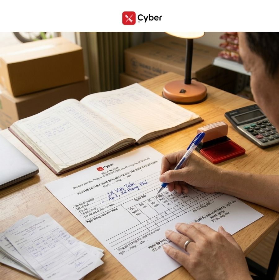 cách lập mẫu bảng kê 02/tndn