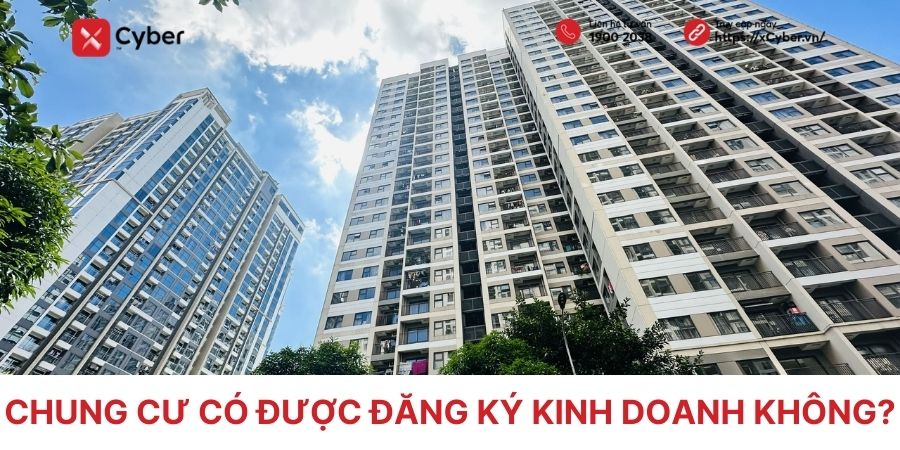 Chung cư có được đăng ký kinh doanh không? Quy định pháp luật mới nhất 1 chung cư có được đăng ký kinh doanh không