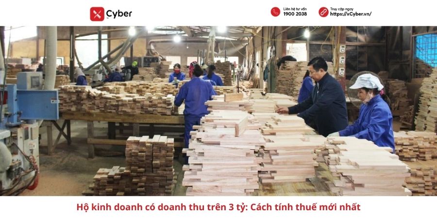 Hộ kinh doanh có doanh thu trên 3 tỷ: Quản lý thuế và cách tính thuế mới nhất 1 hộ kinh doanh có doanh thu trên 3 tỷ