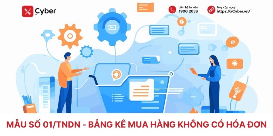 Mẫu 01/TNDN: Tải bảng kê mua hàng không có hóa đơn & Cách lập chi tiết 1 bảng kê 01/tndn