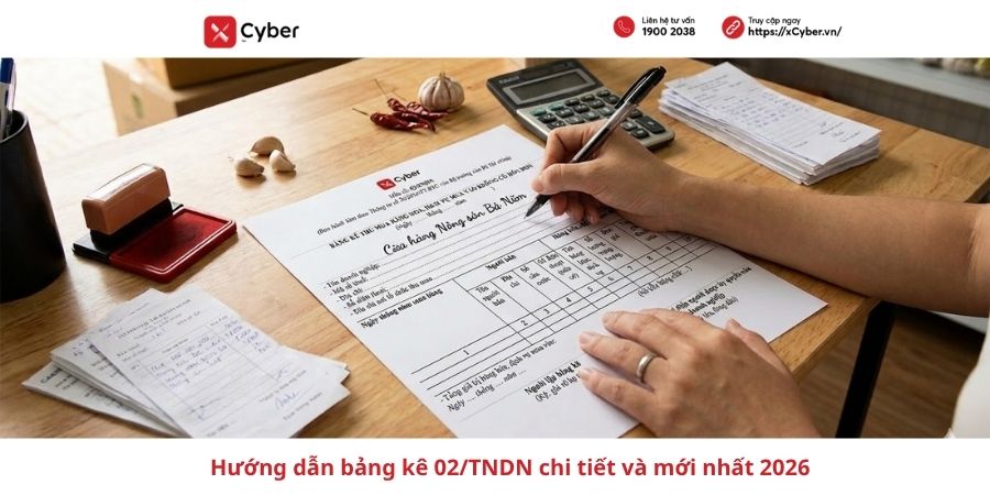 Hướng dẫn lập bảng kê 02/TNDN chi tiết và mới nhất 2026 1 bảng kê 02/tndn