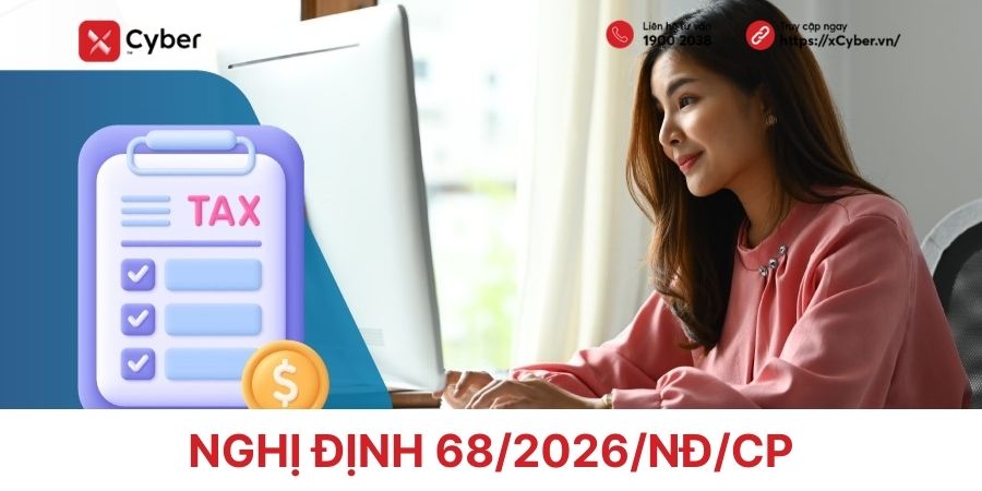 Nghị định 68/2026/NĐ-CP: Quy định mới nhất về thuế hộ kinh doanh 1 Nghị định 68/2026/NĐ-CP