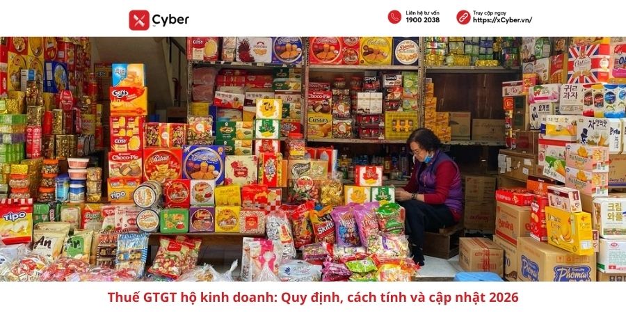 Thuế GTGT hộ kinh doanh: Quy định, cách tính và cập nhật 2026 1 thuế gtgt hộ kinh doanh