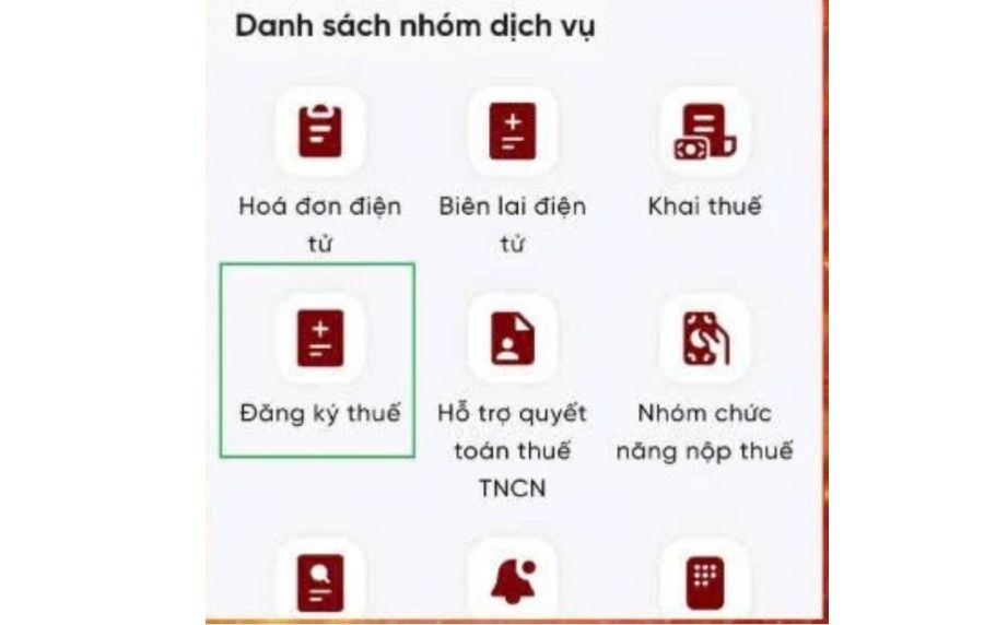 Cách đăng ký người phụ thuộc trên Etax Mobile chi tiết, dễ thực hiện nhất 3 Cách đăng ký người phụ thuộc trên Etax Mobile - Bước 2