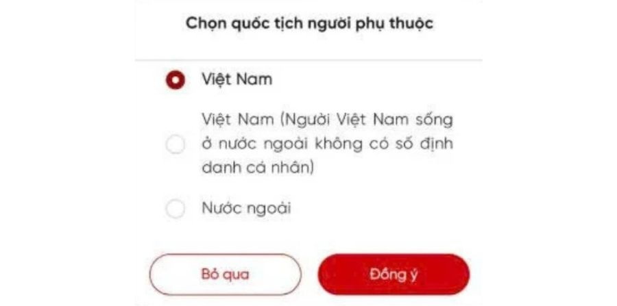 Cách đăng ký người phụ thuộc trên Etax Mobile chi tiết, dễ thực hiện nhất 8 Cách đăng ký người phụ thuộc trên Etax Mobile - Bước 7