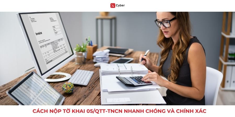 cách nộp tờ khai 05/qtt-tncn