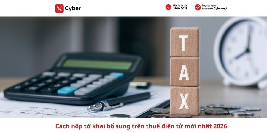 Hướng dẫn chi tiết cách nộp tờ khai bổ sung trên Thuế điện tử mới nhất 1 cách nộp tờ khai bổ sung trên thuế điện tử