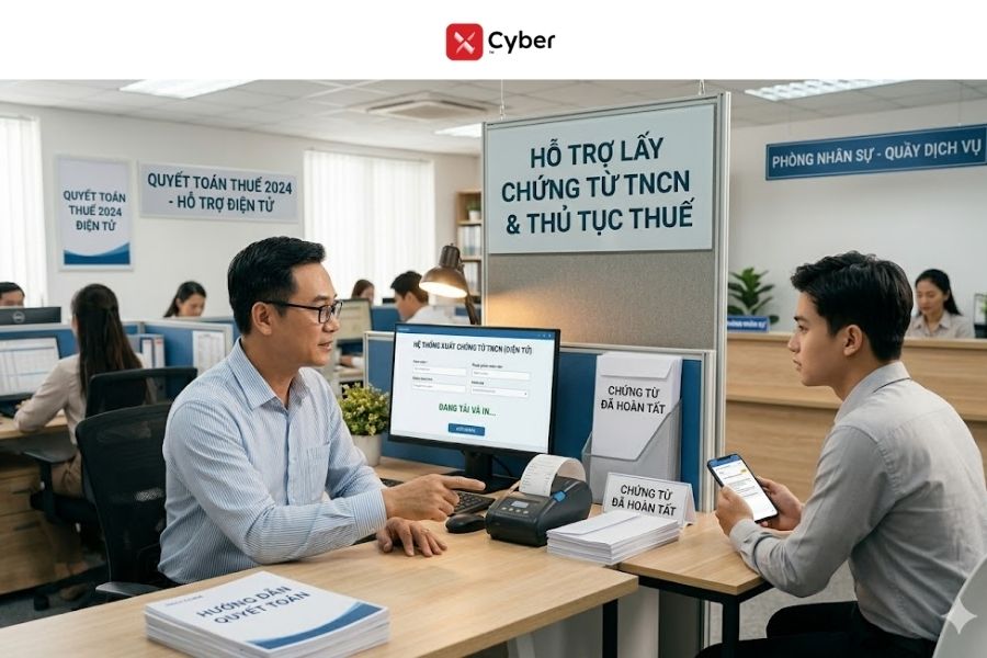 cách xin chứng từ khấu trừ thuế tncn ở công ty cũ