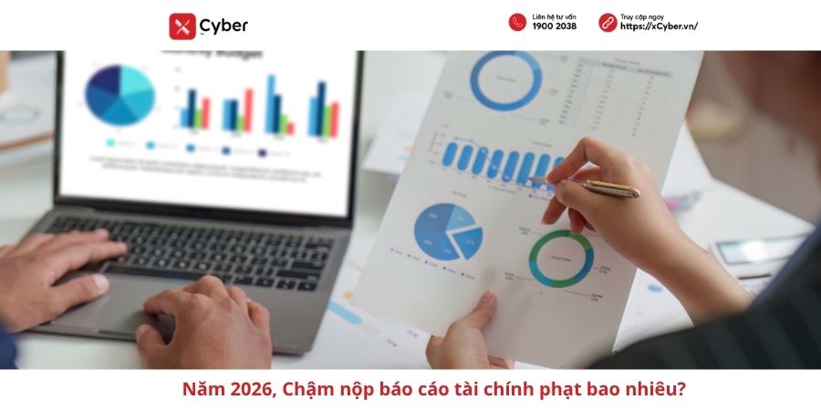 Chậm nộp báo cáo tài chính: Mức phạt và quy định mới nhất 2026 1 chậm nộp báo cáo tài chính