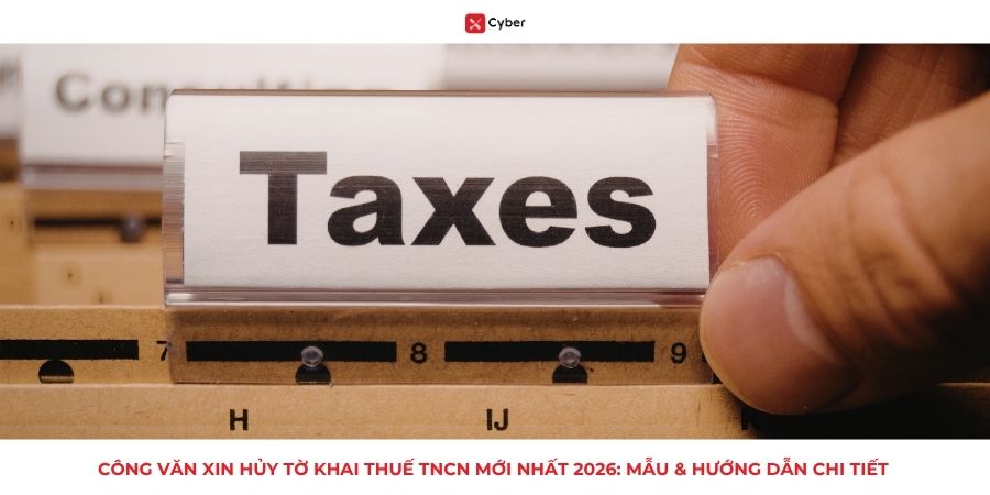 công văn xin hủy tờ khai thuế tncn