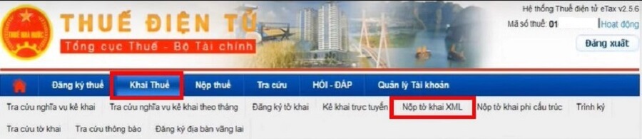 cách nộp bctc bổ sung trên thuế điện tử - bước 4