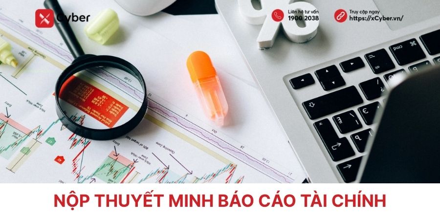 nộp thuyết minh báo cáo tài chính trên dịch vụ công