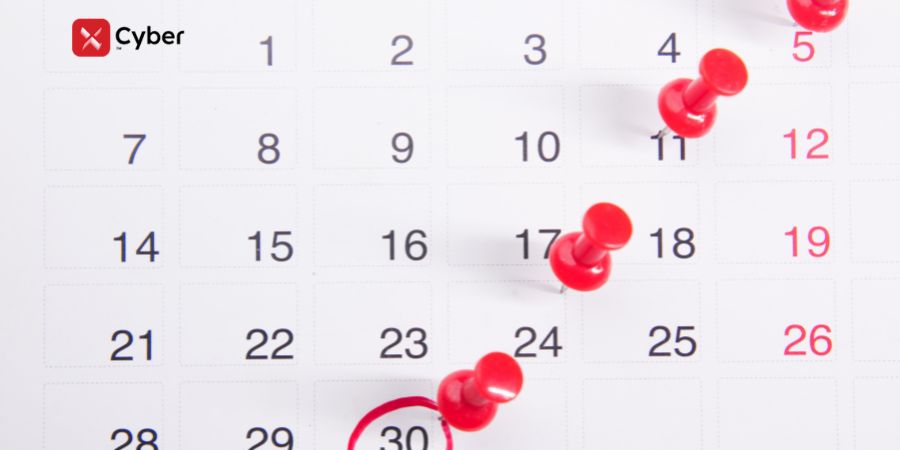 thời hạn nộp các tờ khai thuế