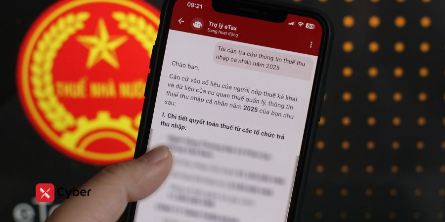 tra cứu tờ khai quyết toán thuế tncn qua etax mobile