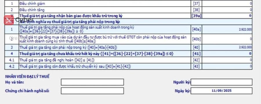 Cách nộp tờ khai thuế GTGT trên HTKK - Bước 3.2