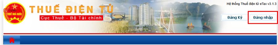 Cách nộp tờ khai thuế GTGT trên Thuế điện tử - Bước 1