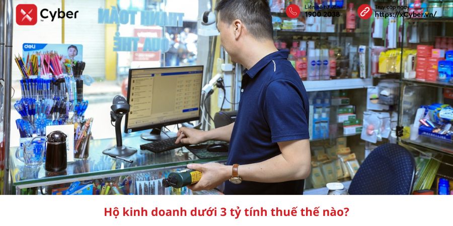 Hộ kinh doanh có doanh thu dưới 3 tỷ: Cách tính thuế, sổ sách và kê khai năm 2026 1 hộ kinh doanh có doanh thu dưới 3 tỷ