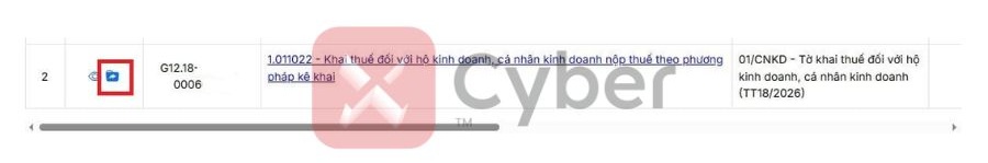 Lập tờ khai bổ sung và điều chỉnh doanh thu tính thuế GTGT và TNCN - bước 5