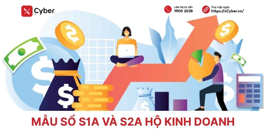 Mẫu sổ S1a và S2a hộ kinh doanh theo TT 152/2025 | So sánh chi tiết 1 mẫu sổ s1a và s2a hộ kinh doanh