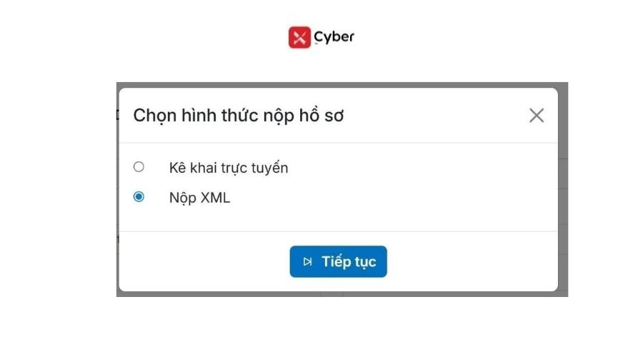 Nộp tờ khai bổ sung quyết toán TNCN trên Dịch vụ công - Bước 5.2