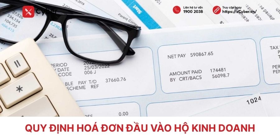 hoá đơn đầu vào của hộ kinh doanh