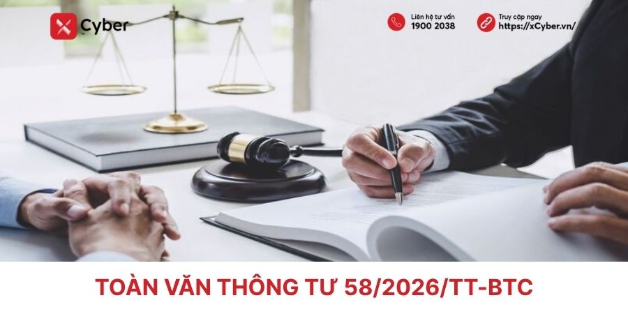 thông tư 58/2026/tt-btc