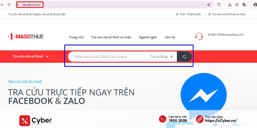 Hướng dẫn 5 cách tra cứu mã số thuế hộ kinh doanh nhanh và chính xác 6 Check mã số thuế hộ kinh doanh trên trang Mã số thuế