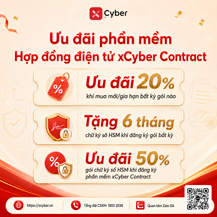 🔥 CHÀO QUÝ 3/2026: XCYBER TUNG LOẠT ƯU ĐÃI HẤP DẪN CHO DOANH NGHIỆP, KẾ TOÁN VÀ HỘ KINH DOANH 17 228 Copy