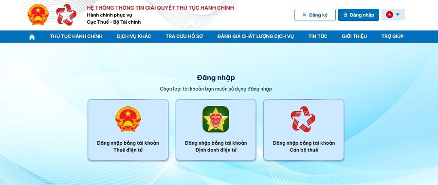Đăng ký cá nhân kinh doanh: Đăng ký ở đâu, làm online thế nào và nên chọn hình thức nào? 15 đăng ký mã số thuế cá nhân kinh doanh trên dịch vụ công - bước 2.1