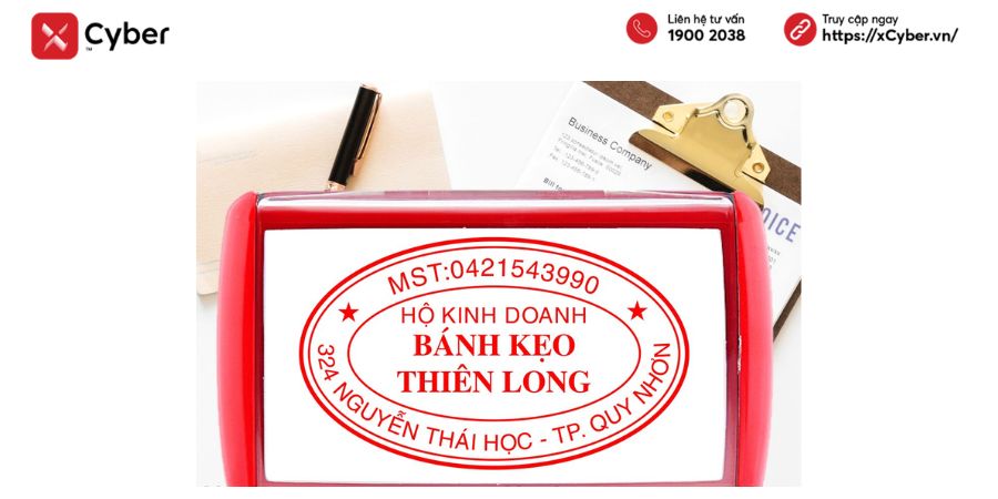 hộ kinh doanh có con dấu không