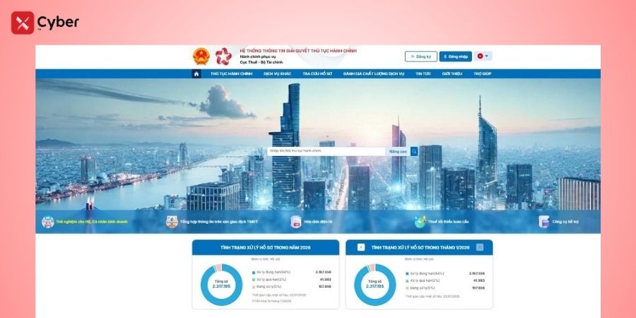 Hướng dẫn hộ kinh doanh kê khai thuế quý 2: Cách nộp tờ khai online và hạn chót cần nhớ 19 hộ kinh doanh kê khai thuế quý 2 trên dịch vụ công - bước 1