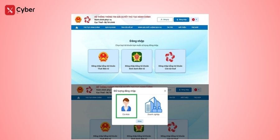 Hướng dẫn hộ kinh doanh kê khai thuế quý 2: Cách nộp tờ khai online và hạn chót cần nhớ 20 hộ kinh doanh kê khai thuế quý 2 trên dịch vụ công - bước 2