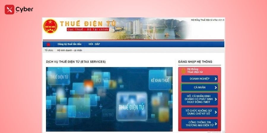 Hướng dẫn hộ kinh doanh kê khai thuế quý 2: Cách nộp tờ khai online và hạn chót cần nhớ 29 hộ kinh doanh kê khai thuế quý 2 trên thuế điện tử - bước 1